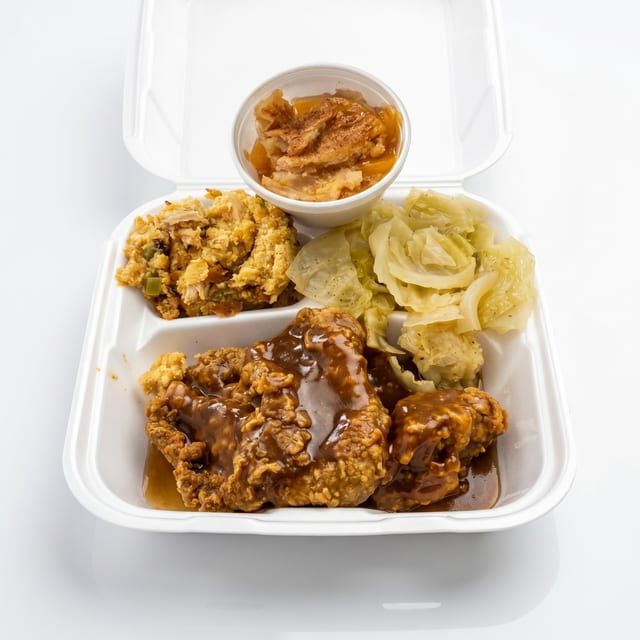Friday Meat & 3 Plate.