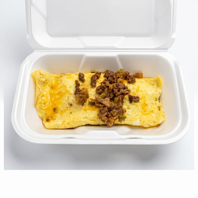 Philly Omelet.